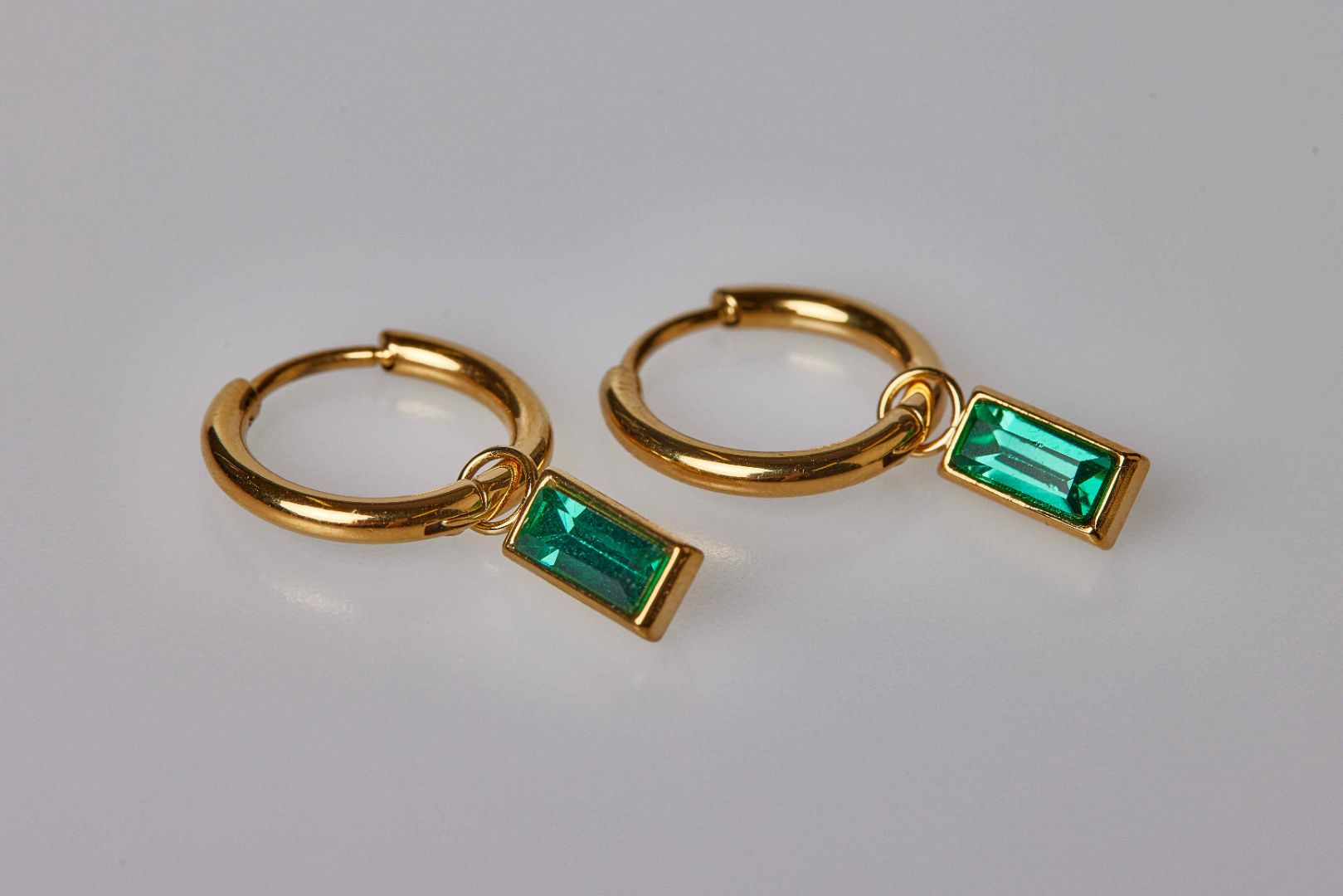 Emerald Romance Earrings