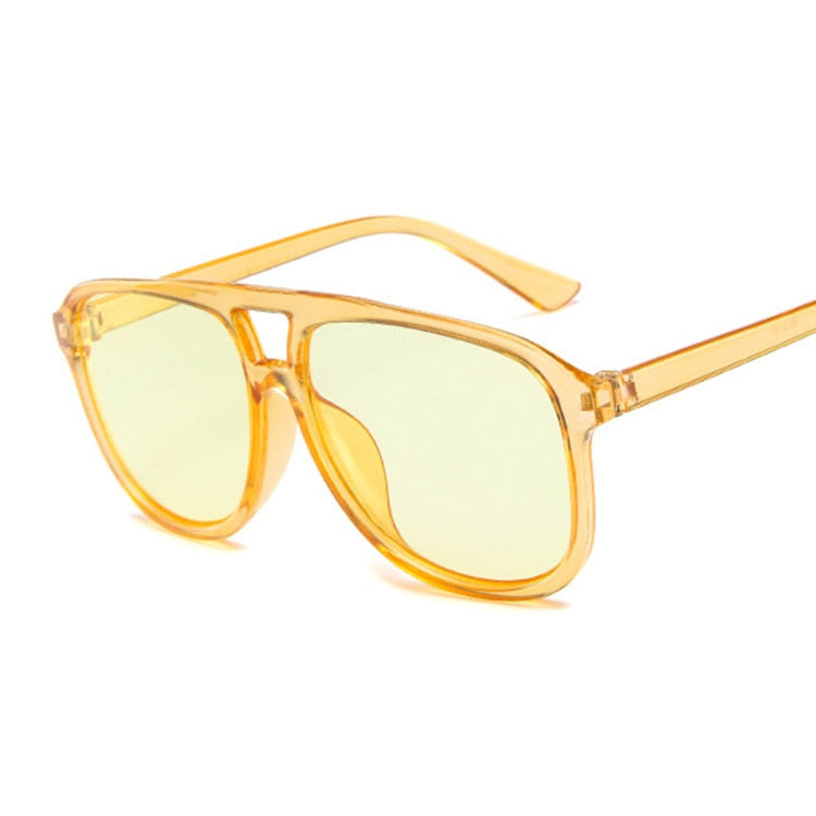 Retro Oversized Pilot Sunglasses