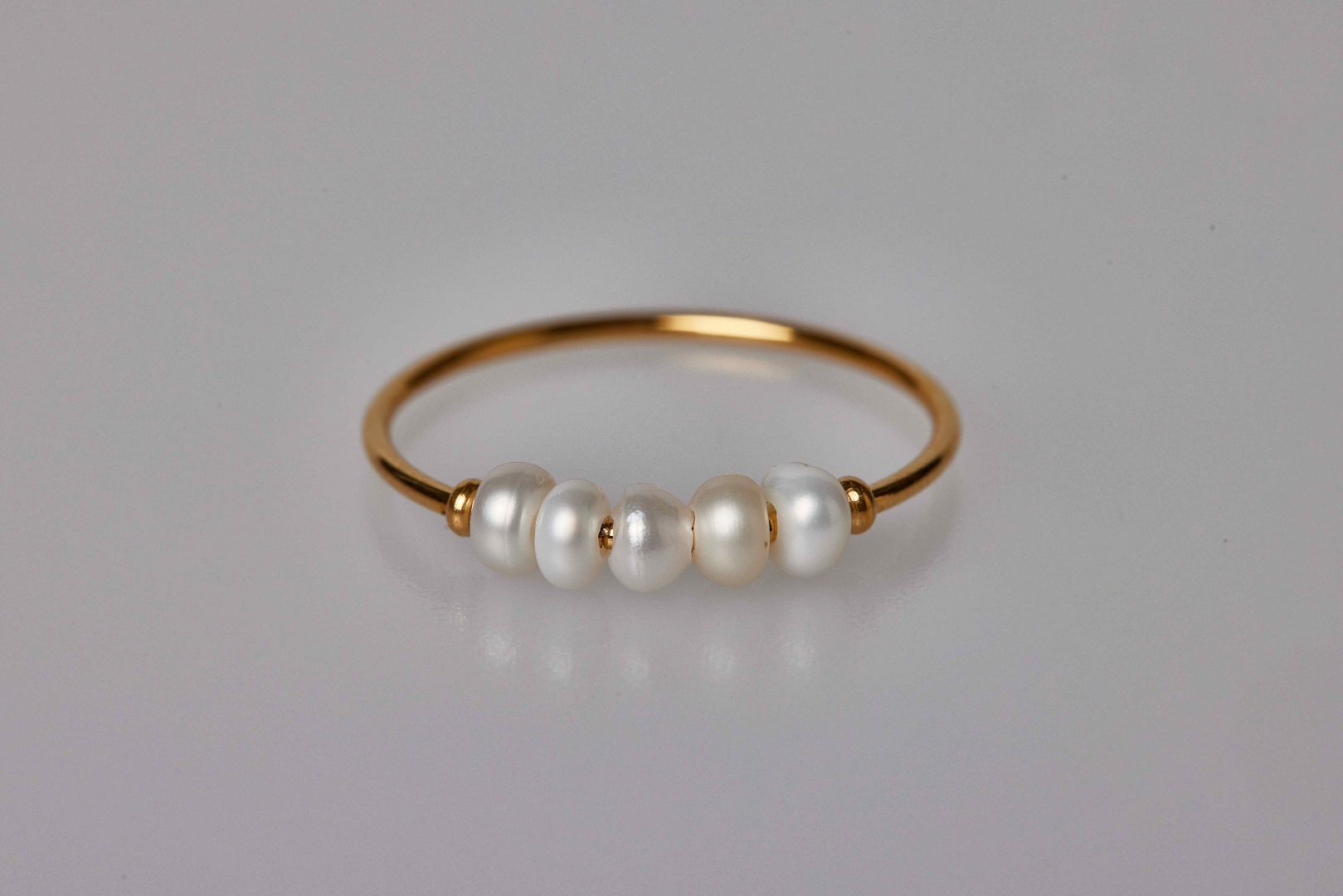 Pearled Tears Ring