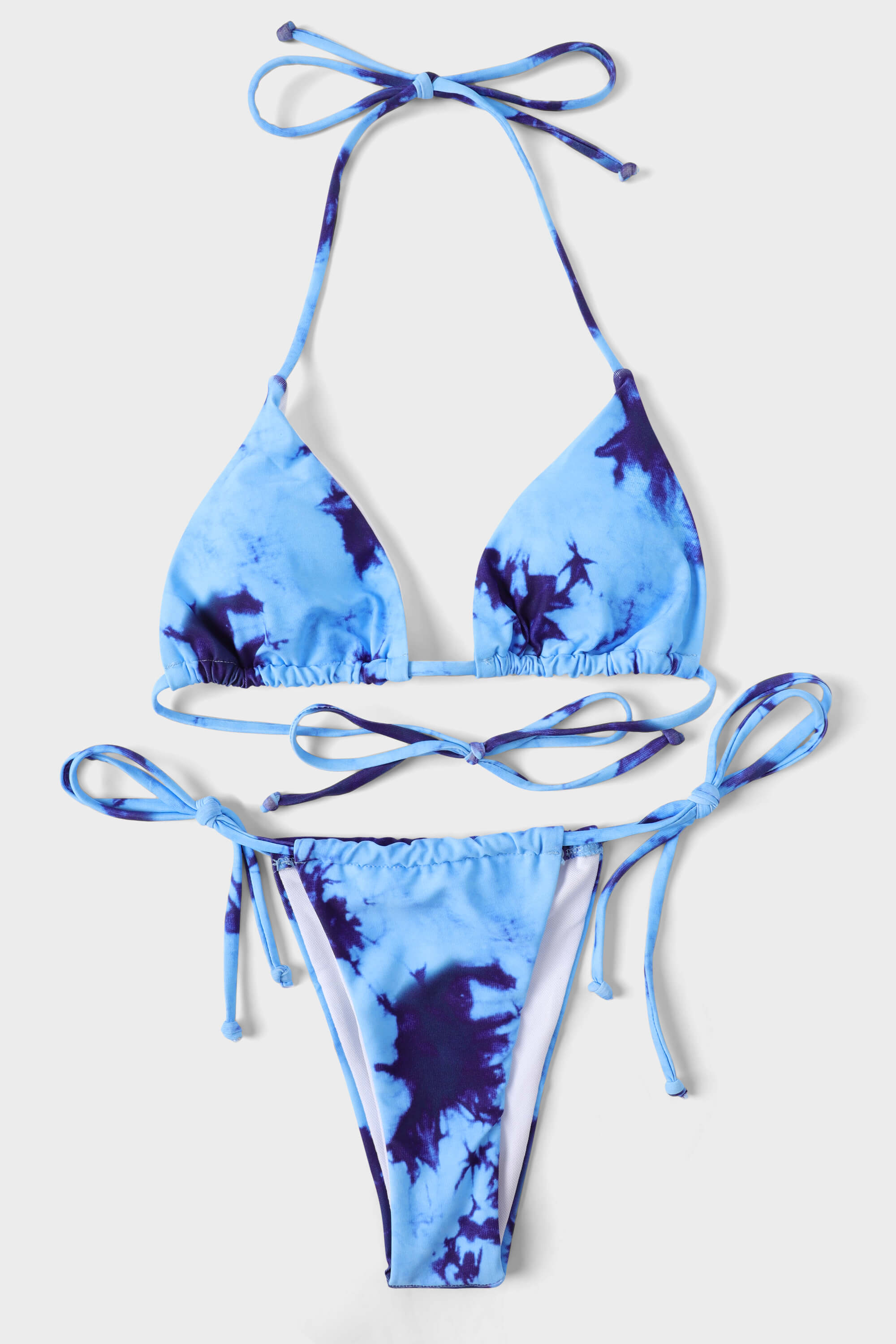 Malibu Set - Blue Tie Dye