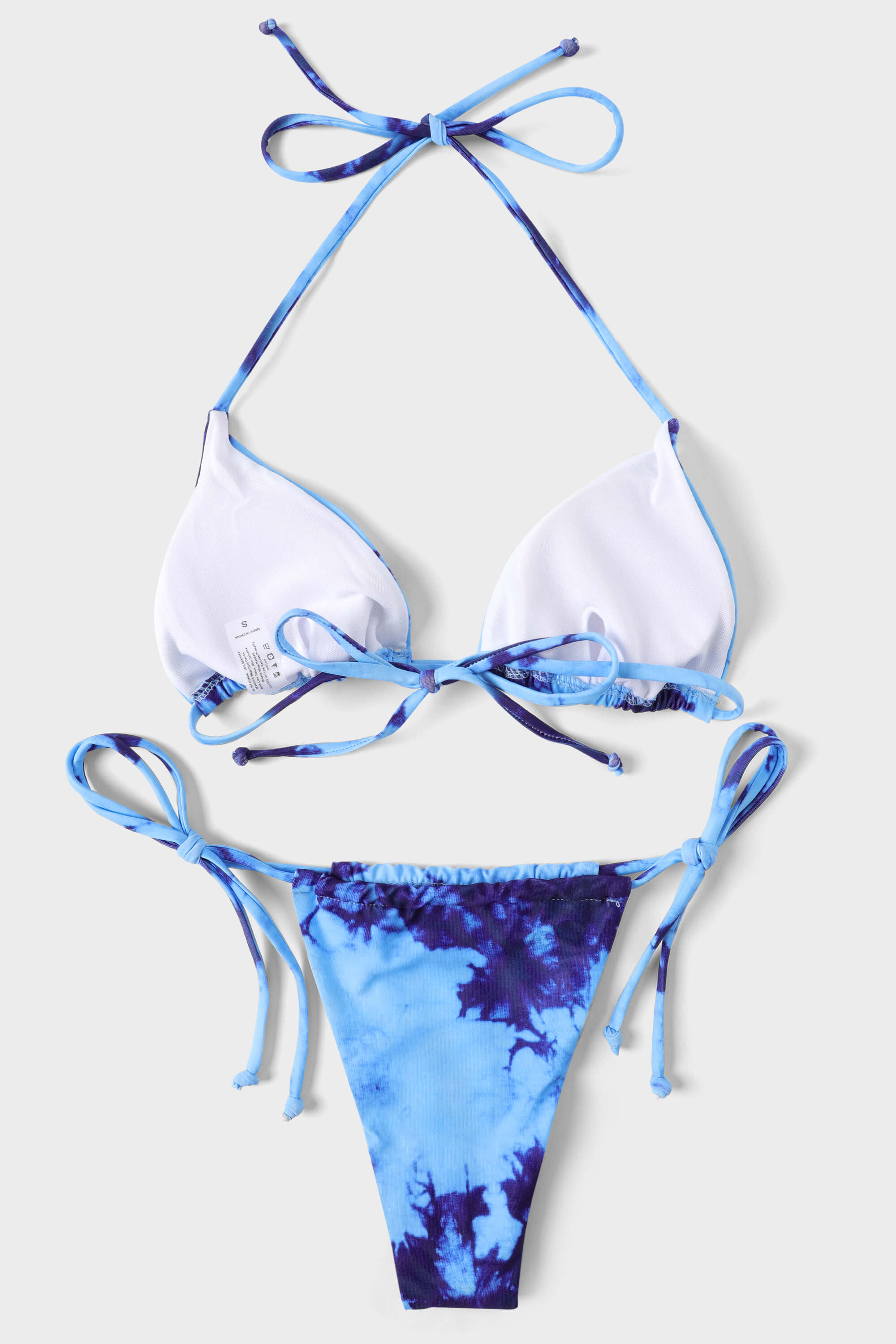 Malibu Set - Blue Tie Dye