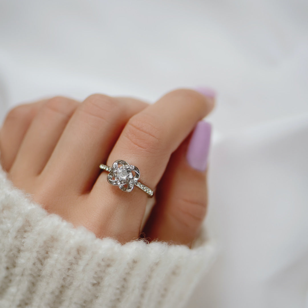 To My Best Friend - Love Knot Ring