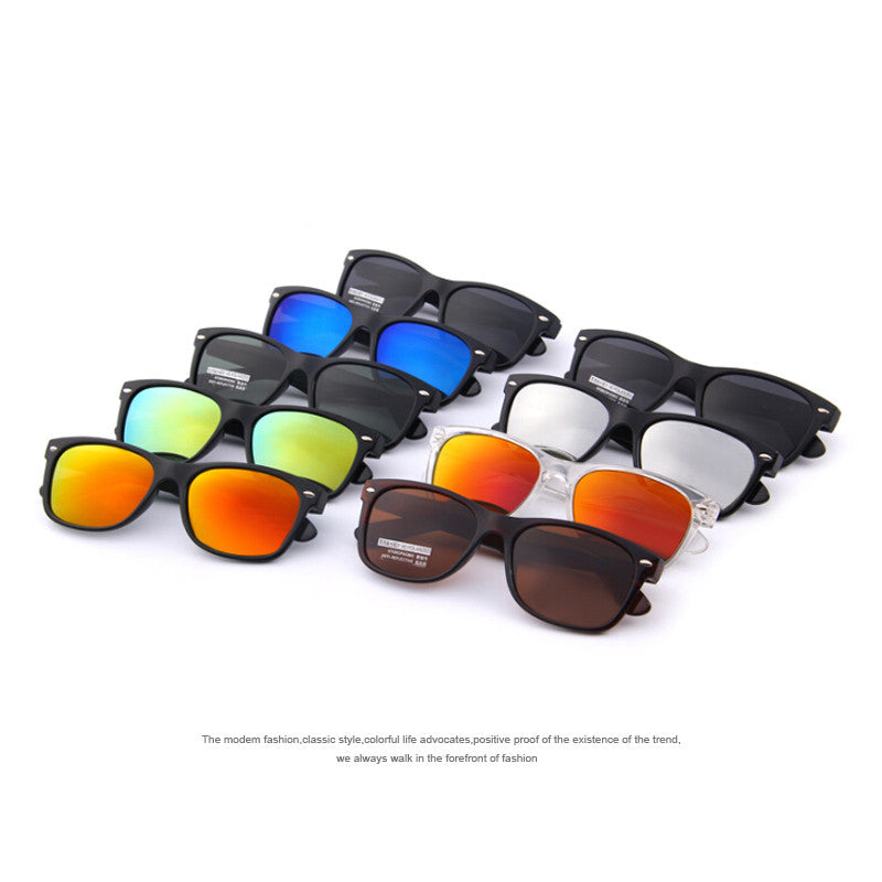 Polarized Retro Rivet Sunglasses