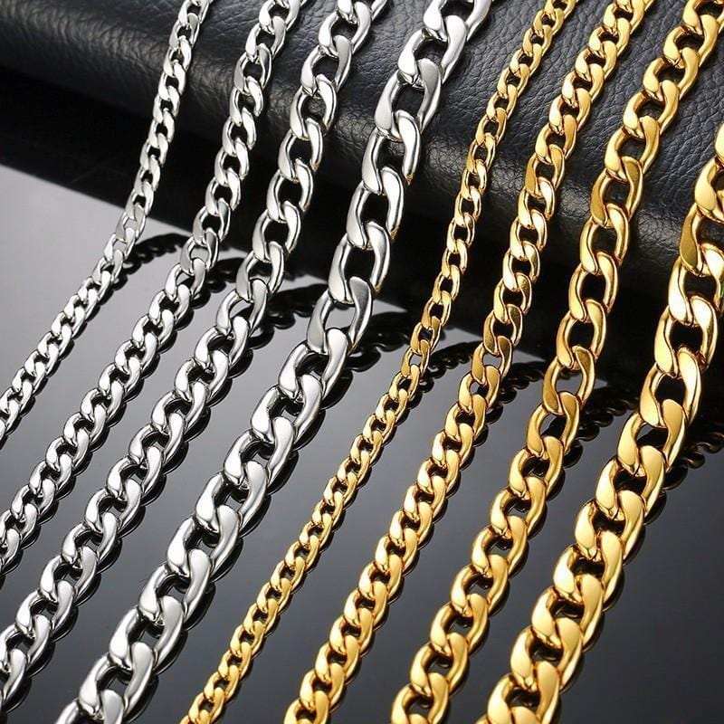 SOLID CURB CHAIN STAINLESS STEEL CHAIN