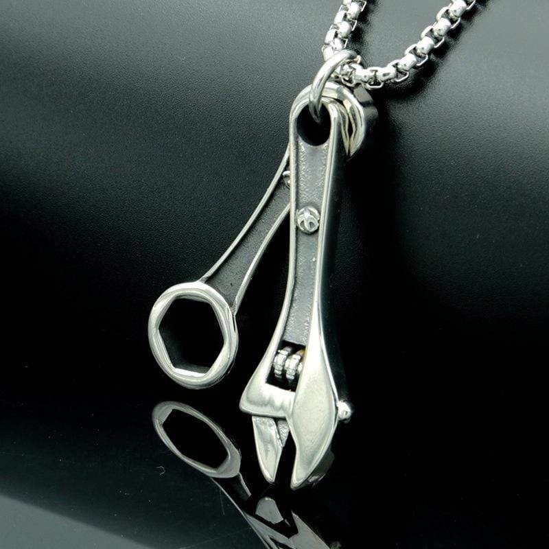 WRENCH STAINLESS STEEL PENDANT