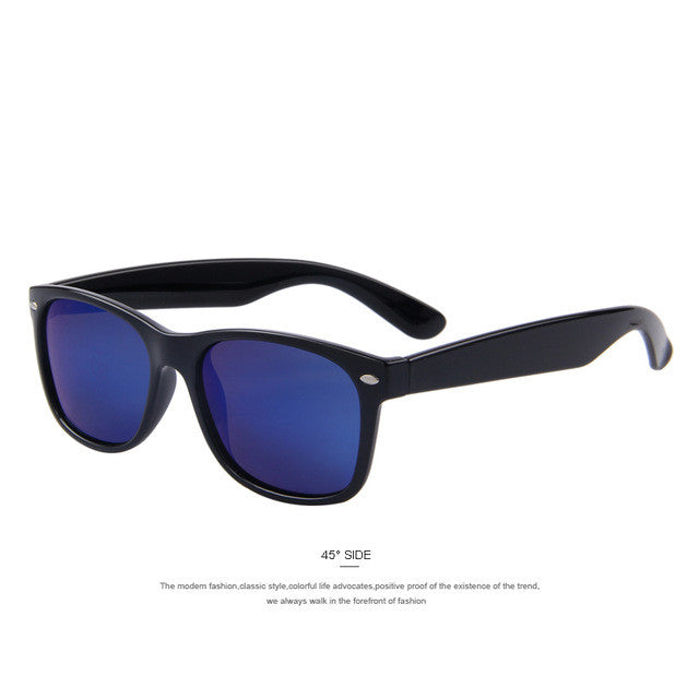 Polarized Retro Rivet Sunglasses